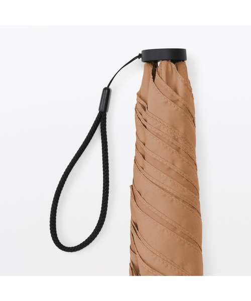 無印良品（ムジルシリョウヒン）の「晴雨兼用　軽量　折りたたみ傘（折りたたみ傘・レディース・ライトグリーン/ライトオレンジ系・50cm）」の12枚目の写真