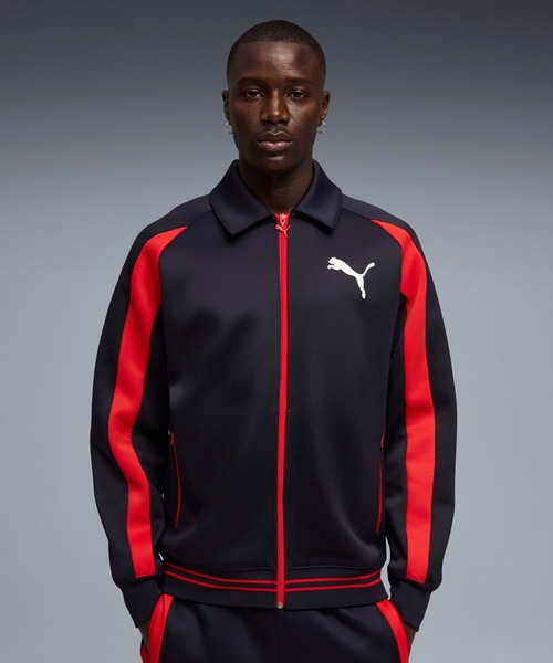 新品　タグ付き　ジョージア　IA プーマ　キングカズ　コラボジャージ PUMA プーマ メンズ T7 リラックスド ビッグ キャット トラック