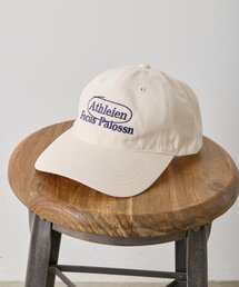 ラウンドロゴ刺繍キャップ