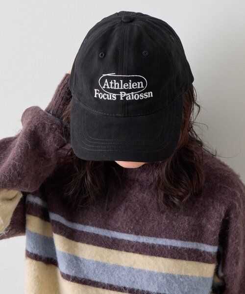 goocy（グーシー）の「ラウンドロゴ刺繍キャップ（キャップ・レディース・ブラック/ホワイト・FREE）」の2枚目の写真