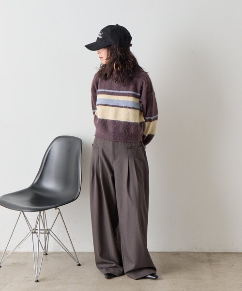 goocy（グーシー）の「ラウンドロゴ刺繍キャップ（キャップ・レディース・ブラック/ホワイト・FREE）」の22枚目の写真