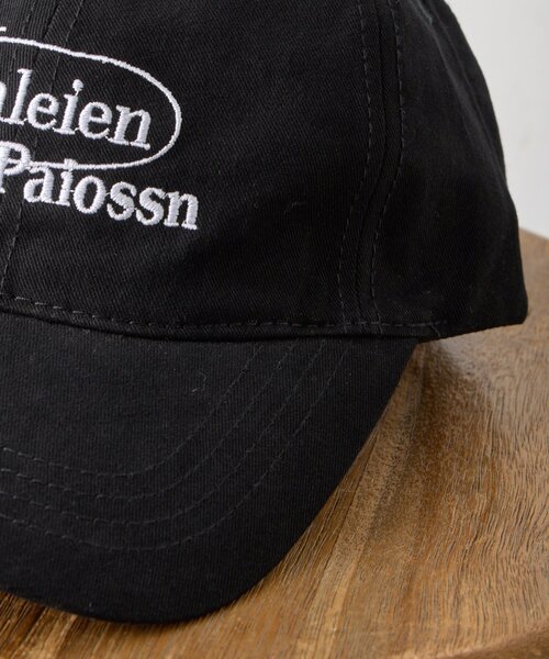 goocy（グーシー）の「ラウンドロゴ刺繍キャップ（キャップ・レディース・ブラック/ホワイト・FREE）」の4枚目の写真