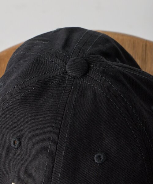 goocy（グーシー）の「ラウンドロゴ刺繍キャップ（キャップ・レディース・ブラック/ホワイト・FREE）」の5枚目の写真