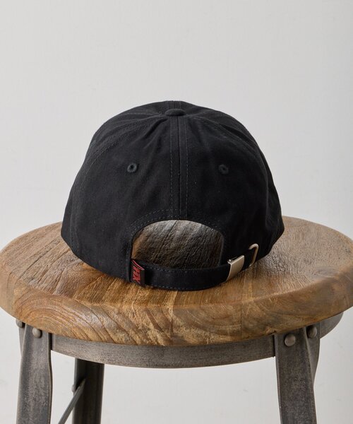 goocy（グーシー）の「ラウンドロゴ刺繍キャップ（キャップ・レディース・ブラック/ホワイト・FREE）」の6枚目の写真