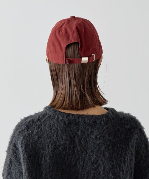 goocy（グーシー）の「ラウンドロゴ刺繍キャップ（キャップ・レディース・ブラック/ホワイト・FREE）」の8枚目の写真