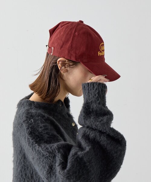 goocy（グーシー）の「ラウンドロゴ刺繍キャップ（キャップ・レディース・ブラック/ホワイト・FREE）」の10枚目の写真