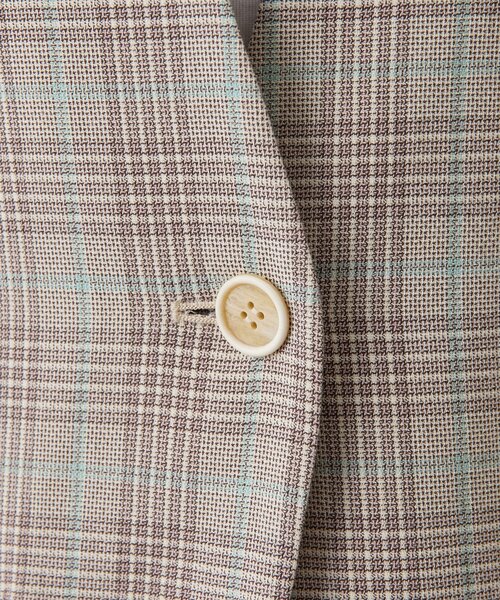 Whim Gazette（ウィムガゼット）の「コットンチェックジレ（ベスト・レディース・ベージュ・FREE）」の16枚目の写真