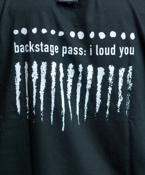 BACKSTAGE PASS(バックステージパス)の「【黒野京×BACKSTAGE PASS コラボ】BARBED ピグメント加工 オーバーサイズ Tシャツ(Tシャツ/カットソー・メンズ・ブラック/ダークグレー/ライトグレー・FREE)」の9枚目の写真