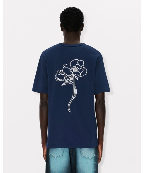 KENZO Archive Rose' アウトライン Tシャツ イン コットン（Tシャツ