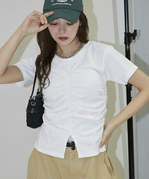 PUBLUX/パブリュクス ウエスト シャーリング Tシャツ 限定展開