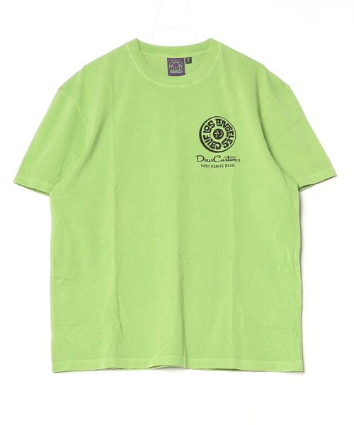 DEUS EX MACHINA(デウスエクスマキナ)の「【DEUS】Los Angeles Address Tee(Tシャツ/カットソー・メンズ・グリーン/ホワイト・LARGE/X-LARGE)」の2枚目の写真