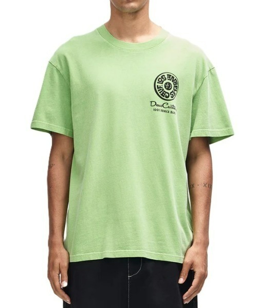 DEUS EX MACHINA(デウスエクスマキナ)の「【DEUS】Los Angeles Address Tee(Tシャツ/カットソー・メンズ・グリーン/ホワイト・LARGE/X-LARGE/MEDIUM)」の3枚目の写真