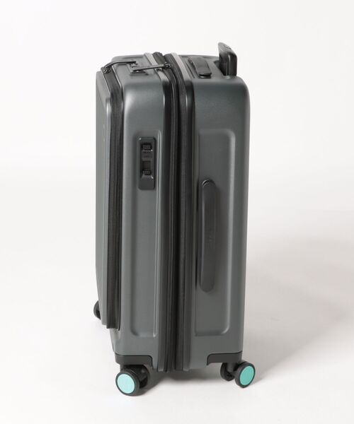 NAUGHTIAM(ノーティアム)の「【TIERRAL/ティエラル】 キャリーケース 55L(63L) ノーティアム別注(スーツケース/キャリーバッグ・メンズ・ホワイト/チャコールグレー・FREE)」の5枚目の写真