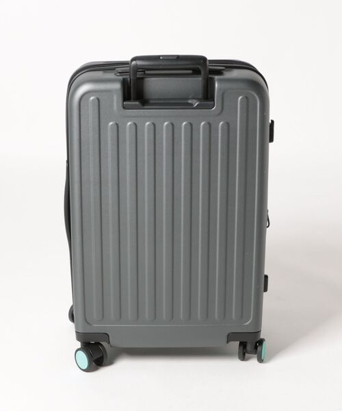 NAUGHTIAM(ノーティアム)の「【TIERRAL/ティエラル】 キャリーケース 55L(63L) ノーティアム別注(スーツケース/キャリーバッグ・メンズ・ホワイト/チャコールグレー・FREE)」の3枚目の写真