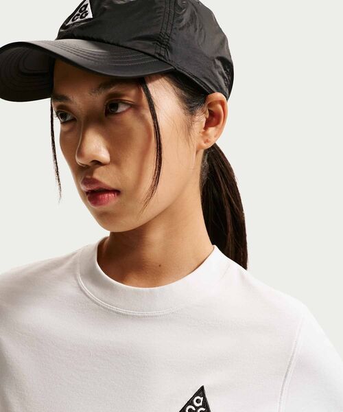 ACG（エィシージー）の「ナイキ ACG ウィメンズ Dri-FIT ショートスリーブ トップ / Nike ACG Women's Dri-FIT Short-Sleeve Top II7284-121 Summit White（Tシャツ/カットソー・レディース・アイボリー・XS/XL/S/L/M）」の12枚目の写真