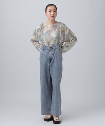 LEPSIM | スースーデニムキャミサロペット 637615(サロペット/オーバーオール)