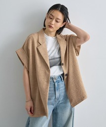 Futier land（フューティアランド）の「リネンブレンドジャケット（テーラードジャケット）」