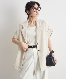 Futier land（フューティアランド）の「リネンブレンドジャケット（テーラードジャケット）」