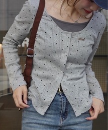 JUMELLE（ジュメロ）の「フード付きレイヤードロンT（Tシャツ/カットソー）」