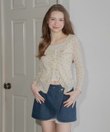 JUMELLE（ジュメロ）の「フード付きレイヤードロンT（Tシャツ/カットソー）」