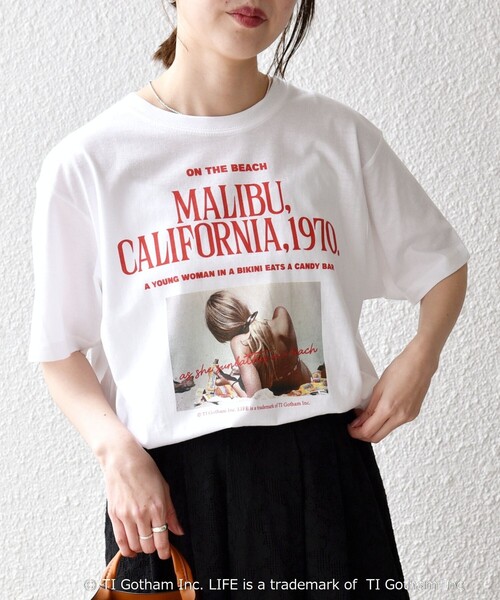 GOOD ROCK SPEED(グッドロックスピード)の「GOOD ROCK SPEED:〈洗濯機可能〉LPC ロゴ プリント TEE(Tシャツ/カットソー・レディース・ピンク/ホワイト/チャコールグレー・ONE SIZE)」の19枚目の写真