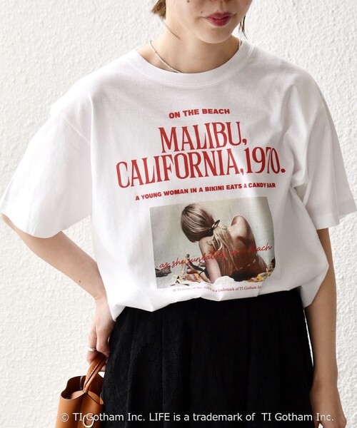 GOOD ROCK SPEED(グッドロックスピード)の「GOOD ROCK SPEED:〈洗濯機可能〉LPC ロゴ プリント TEE(Tシャツ/カットソー・レディース・ピンク/ホワイト/チャコールグレー・ONE SIZE)」の20枚目の写真