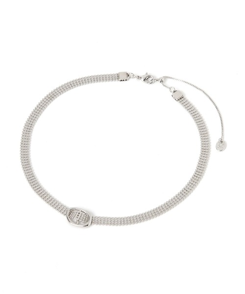 studio CLIP(スタディオクリップ)の「ボールチェーンチョーカー(ネックレス・レディース・その他2/その他1・FREE)」の1枚目の写真