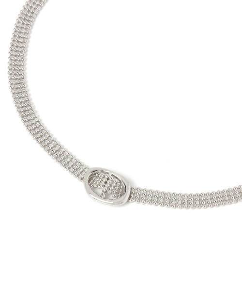 studio CLIP(スタディオクリップ)の「ボールチェーンチョーカー(ネックレス・レディース・その他2/その他1・FREE)」の3枚目の写真