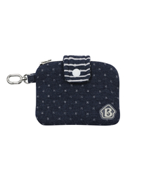 BAUF（バウフ）の「Bハウスカードポケット [ネイビー]（札入れ/マネークリップ）」
