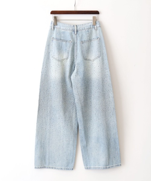 SpRay(スプレイ)の「スタッズデニムバレルパンツ(デニムパンツ・レディース・ライトブルー・SMALL/MEDIUM)」の18枚目の写真