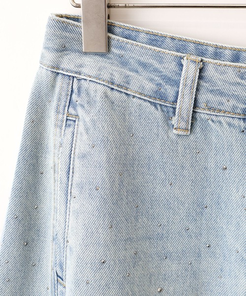 SpRay(スプレイ)の「スタッズデニムバレルパンツ(デニムパンツ・レディース・ライトブルー・SMALL/MEDIUM)」の19枚目の写真