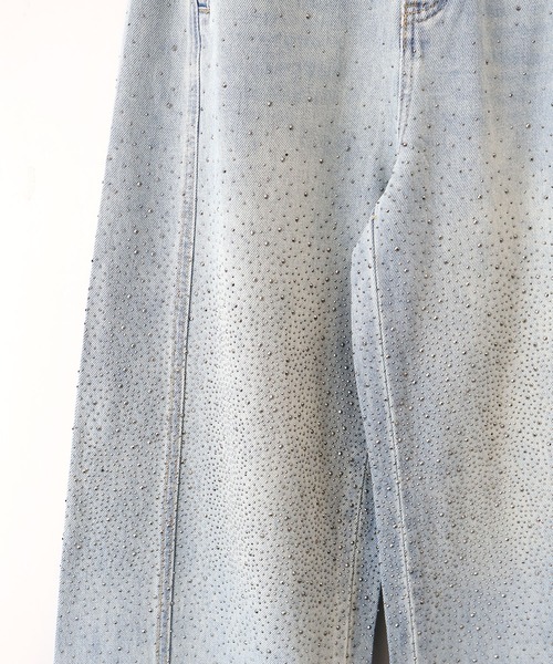 SpRay(スプレイ)の「スタッズデニムバレルパンツ(デニムパンツ・レディース・ライトブルー・SMALL/MEDIUM)」の21枚目の写真