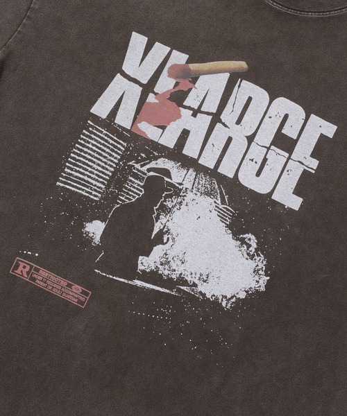 XLARGE(エクストララージ)の「XL HORROR S/S TEE(Tシャツ/カットソー・メンズ・ブラック/ブラウン/ネイビー・S/M/L/XL)」の10枚目の写真