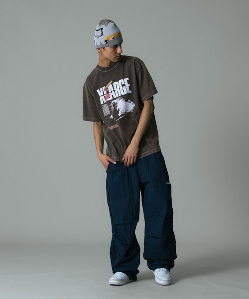 XLARGE(エクストララージ)の「XL HORROR S/S TEE(Tシャツ/カットソー・メンズ・ブラック/ブラウン/ネイビー・S/M/L/XL)」の7枚目の写真
