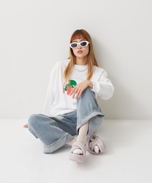 NIKE（ナイキ）の「ナイキ エア マックス アイラ ウィメンズサンダル / Nike Air Max Isla Women's Sandals FJ5929-602 Particle Rose（サンダル・レディース・ライトピンク・22/23/24/25/26）」の4枚目の写真