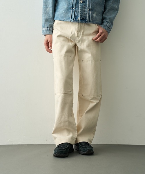 TANAKA(タナカ)の「【TANAKA/タナカ】NEW CLASSIC WORK JEANS(その他パンツ・メンズ・ホワイト・30inch/29inch)」の2枚目の写真