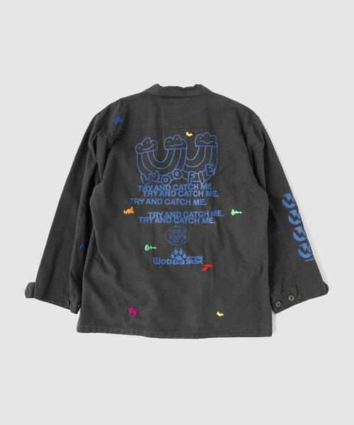WISM(ウィズム)の「Woofietokyo / ウーフィトウキョウ House Made Army Jacket(その他アウター・メンズ・カーキ・LARGE/MEDIUM)」の3枚目の写真
