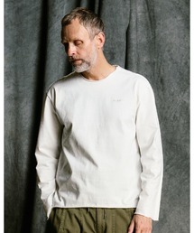wjk | tight jersey cut-off L/S(Tシャツ/カットソー)