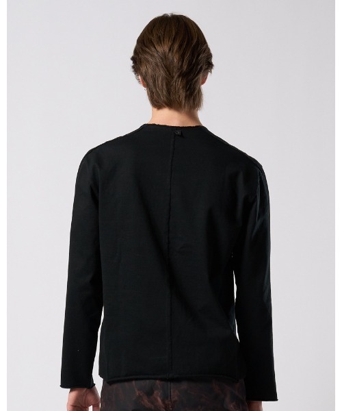 wjk（ダヴルジェイケイ）の「tight jersey cut-off L/S（Tシャツ/カットソー・メンズ・ブラック/チャコールグレー/ダークネイビー/ホワイト・X-LARGE/LARGE/MEDIUM/SMALL）」の22枚目の写真