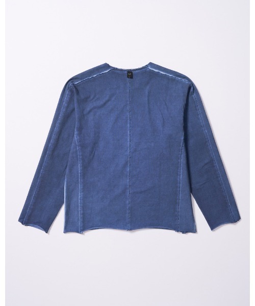 wjk（ダヴルジェイケイ）の「tight jersey cut-off L/S（Tシャツ/カットソー・メンズ・ブラック/チャコールグレー/ダークネイビー/ホワイト・X-LARGE/LARGE/MEDIUM/SMALL）」の15枚目の写真