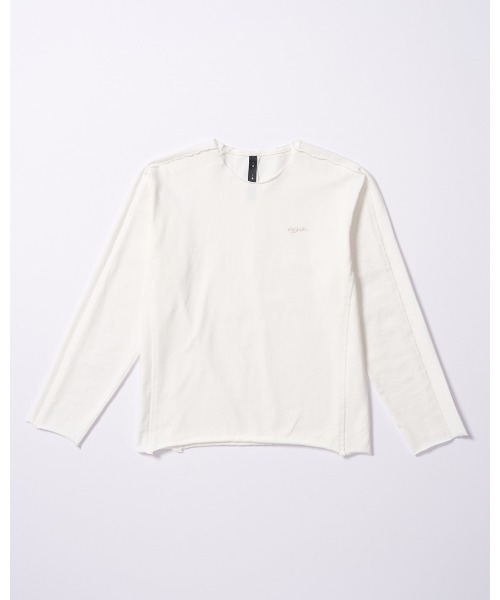 wjk（ダヴルジェイケイ）の「tight jersey cut-off L/S（Tシャツ/カットソー・メンズ・ブラック/チャコールグレー/ダークネイビー/ホワイト・X-LARGE/LARGE/MEDIUM/SMALL）」の10枚目の写真