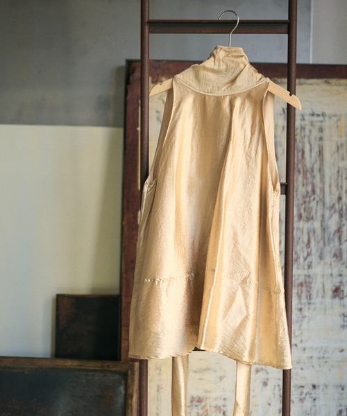LAULEN（ローレン）の「2way ribbon sheer flare tops / 2way リボンシアーフレアトップス（シャツ/ブラウス・レディース・アイボリー/ベージュ・FREE）」の20枚目の写真