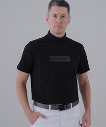 【St ANDREWS】【吸水速乾】サッカーストライプ半袖ハイネックカットソー (MENS)