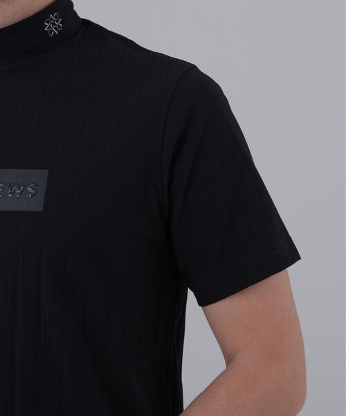 St ANDREWS(セントアンドリュース)の「【St ANDREWS】【吸水速乾】サッカーストライプ半袖ハイネックカットソー (MENS)(Tシャツ/カットソー・メンズ・ブラック/ホワイト/ベージュ・M/LL/L)」の9枚目の写真