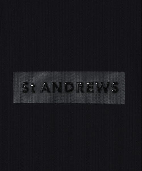 St ANDREWS(セントアンドリュース)の「【St ANDREWS】【吸水速乾】サッカーストライプ半袖ハイネックカットソー (MENS)(Tシャツ/カットソー・メンズ・ブラック/ホワイト/ベージュ・M/LL/L)」の13枚目の写真