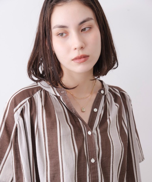 Bou Jeloud(ブージュルード)の「ドロップトップ2連ネックレス(ネックレス・レディース・ゴールド/シルバー・ONESIZE)」の9枚目の写真
