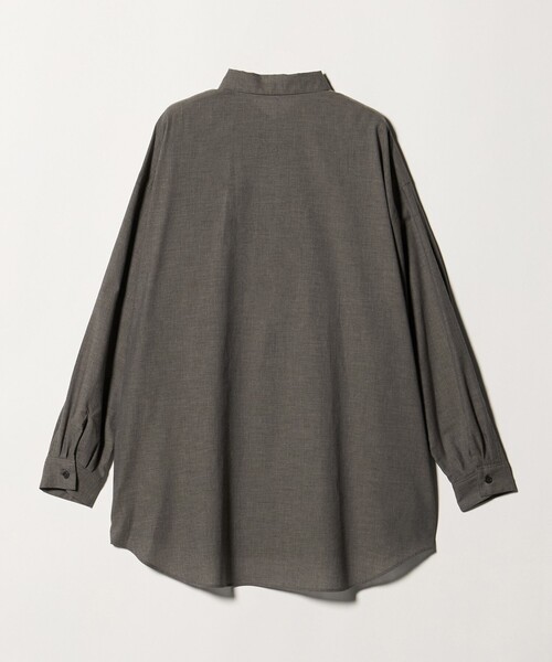 Steven Alan(スティーブンアラン)の「<Steven Alan>メランジ コットン ドルマン スリーブ シャツ(シャツ/ブラウス・レディース・ダークグレー/ベージュ・S/M)」の11枚目の写真