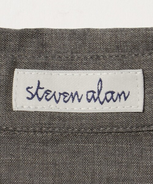 Steven Alan(スティーブンアラン)の「<Steven Alan>メランジ コットン ドルマン スリーブ シャツ(シャツ/ブラウス・レディース・ダークグレー/ベージュ・S/M)」の20枚目の写真