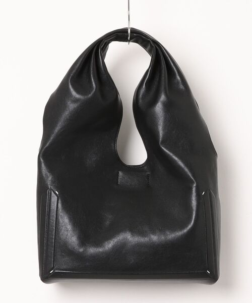 Maison Margiela(メゾンマルジェラ)の「Maison Margiela-women BOX BAG MEDIUM(ハンドバッグ・レディース・ブラック・FREE)」の2枚目の写真