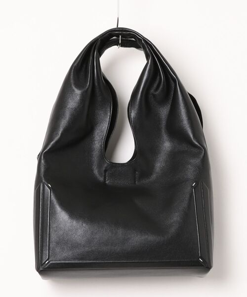 Maison Margiela(メゾンマルジェラ)の「Maison Margiela-women BOX BAG MEDIUM(ハンドバッグ・レディース・ブラック・FREE)」の6枚目の写真